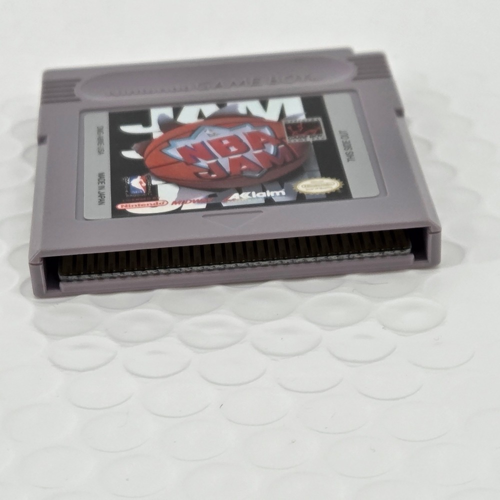 Nintendo Game Boy NBA Jam Cartridge DMG-A8NE-USA Arcade Basketball Tested - Picture 4 of 8